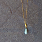 Preview: Perlen Tropfen - Halskette für Dame